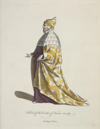 Habit Of The Duke Of Venice Le Dogede Venise