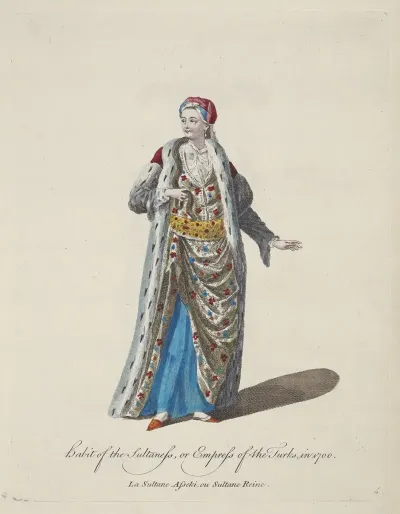 Habit Of The Sultaness Or Empress Of The Turks In 1700 La Sultane Asseki Ou Sultane Reine