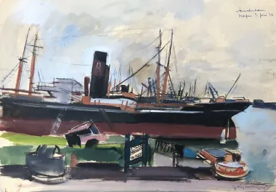 Hafen In Amsterdam