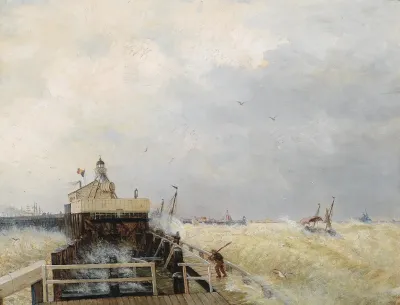 Hafen In Ostende