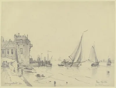 Hafen In Veere Auf Walcheren