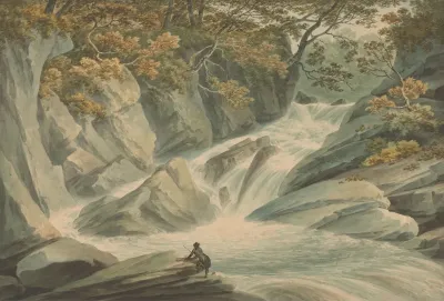 Hafod Upper Part Of Cascade
