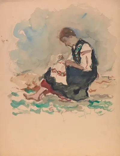 Haftujaca Dziewczyna