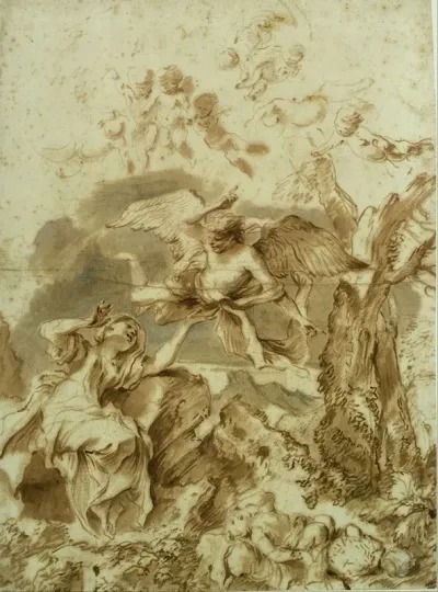 Hagar And Ishmael In The Wilderness 3