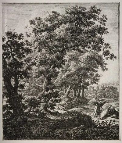 Hagar Comforted By The Angel