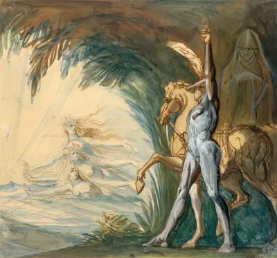 Hagen And The Nymphs Of The Danube