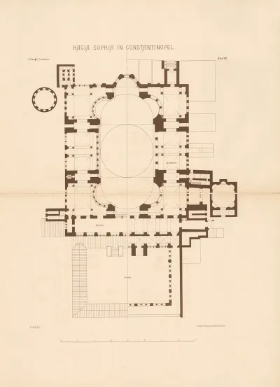 Hagia Sophia In Constan Tinopel