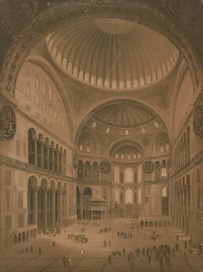 Hagia Sophia In Constantinople