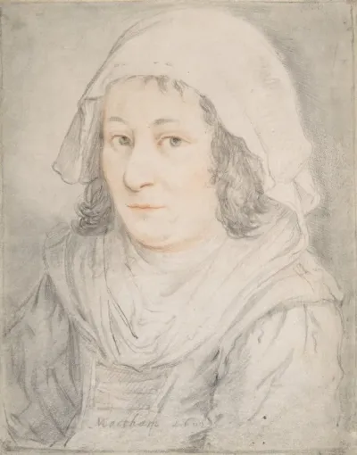 Half Figure Of A Woman 2