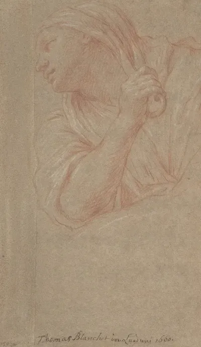 Half Figure Of A Woman