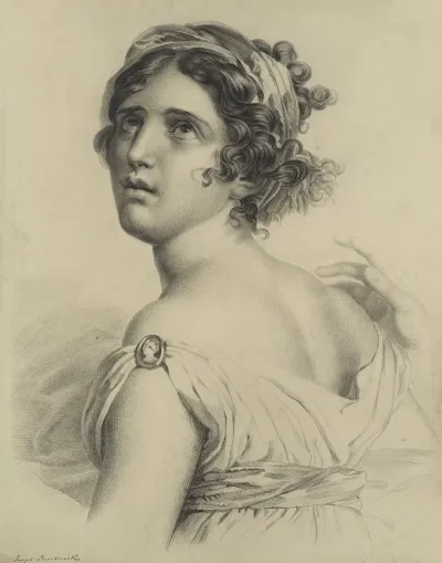 Half Figure Of Corinne 2
