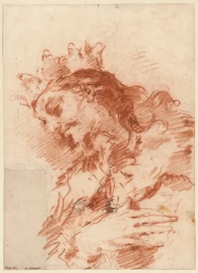 Half Length Figure Of A Magi