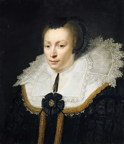 Half Length Portrait Of A Lady