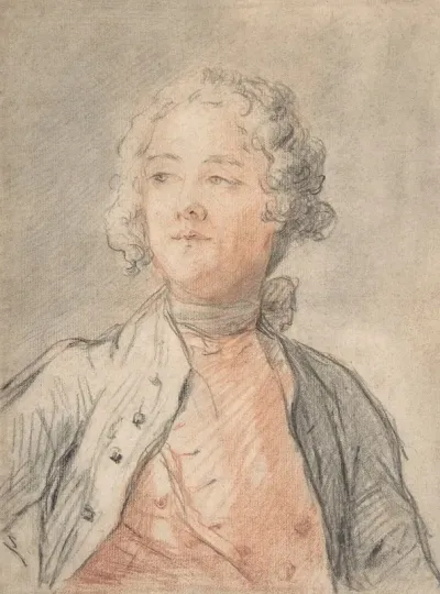 Half Length Portrait Of A Young Man