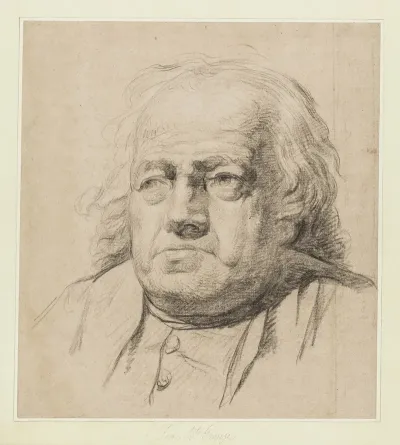 Half Length Portrait Of An Old Man