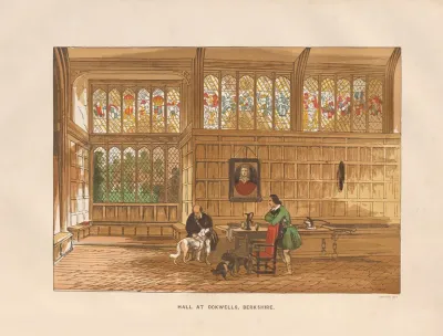 Hall At Ockwells Manor House