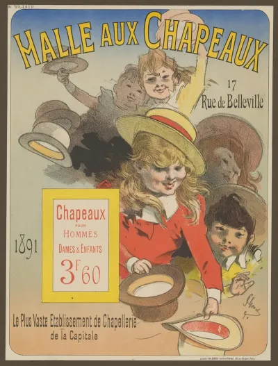 Halle Aux Chapeaux Le Plus Vaste Etablissement De Chapellerie De La Capitale 3