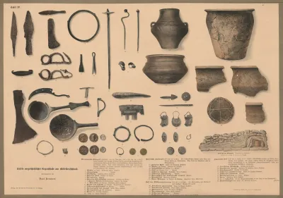 Hallstadt And La Tene Culture Migration Period And Slavic Period