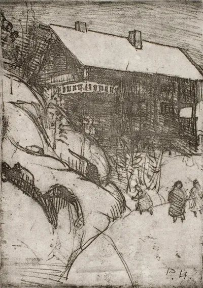 Halosenniemi In Winter