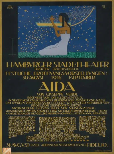 Hamburger Stadttheater Aida Von Giuseppe Verdi