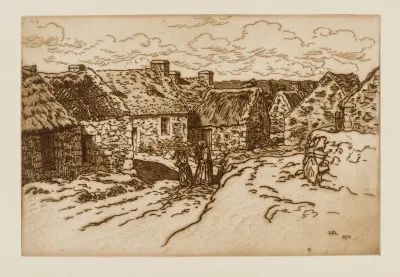Hameau Dans Le Cap De La Chevre