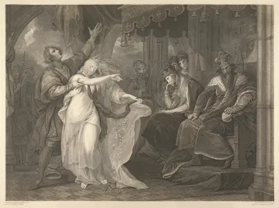 Hamlet Act Iv Scene V Elsinore King Queen Laertes Ophelia Etc