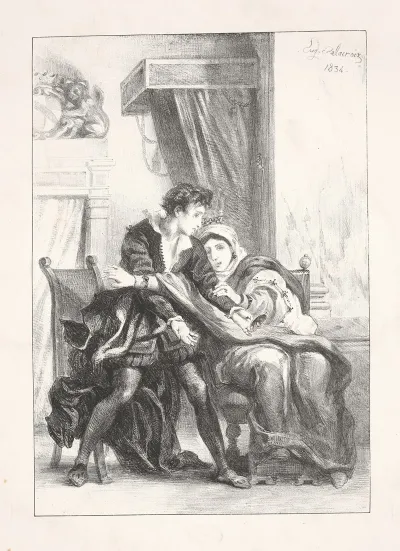 Hamlet And The Queen Act Iii Scene Iv