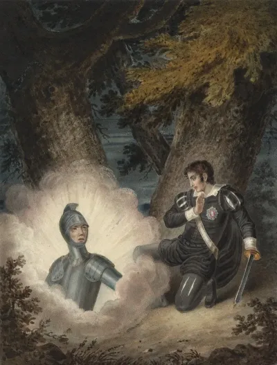 Hamlet I 4 Hamlet And Ghost