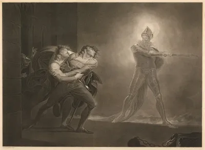 Hamlet Prince Of Denmark Act I Scene Iv Platform Before The Palace Of Elsineur Hamlet Horatio Marcellus And The Ghost