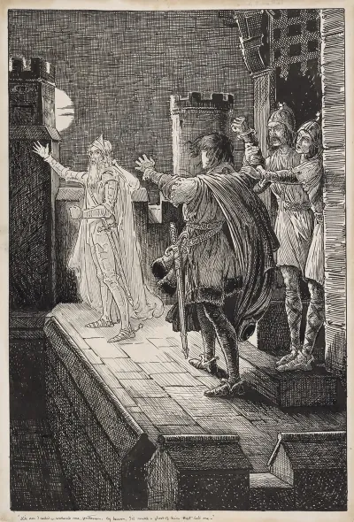 Hamlet Still Am I Called Unhand Me Gentlemen By Heaven Ill Make A Ghost Of Him That Lets Me