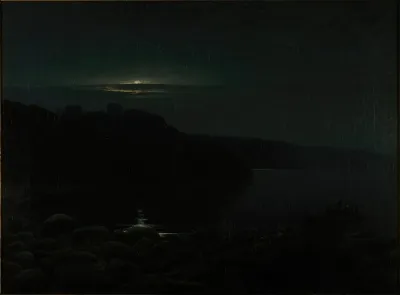 Hammershus In The Moonlight