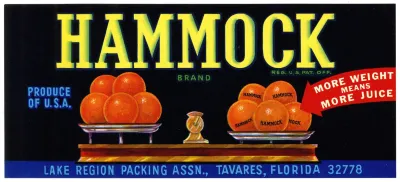 Hammock Brand Citrus Label 2