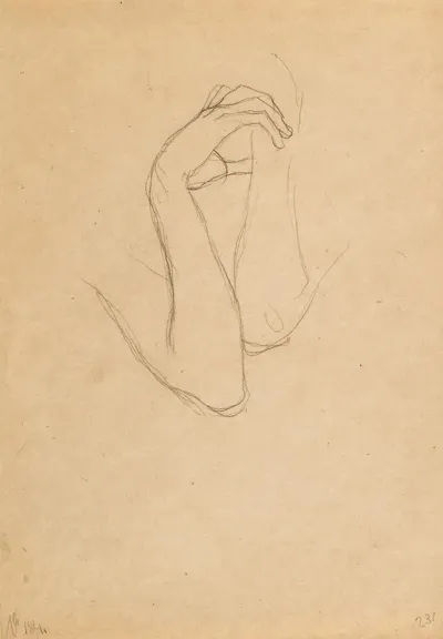 Hand And Arm Studies For Die Kunste In Beethovenfries