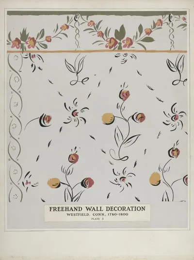 Hand Painted Wall Detail 3