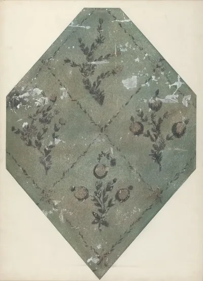 Hand Painted Wall Detail 8