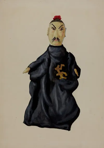 Hand Puppet Chinaman
