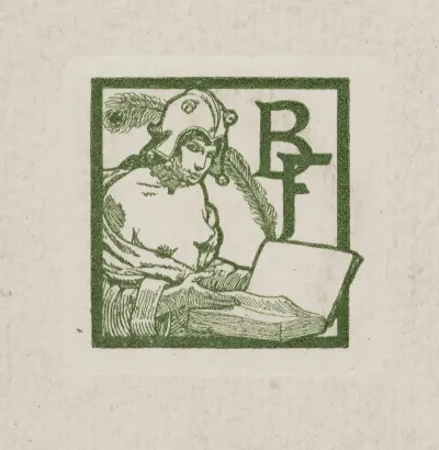 Handelsmerk Voor De Societe Des Bibliophiles Fantaisistes
