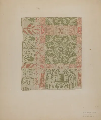 Handwoven Coverlet 11