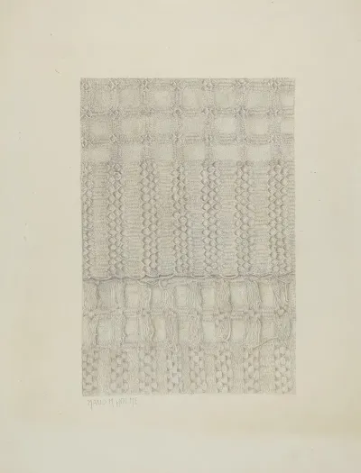 Handwoven Coverlet 15
