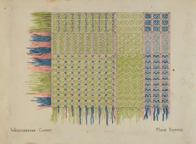 Handwoven Coverlet 16
