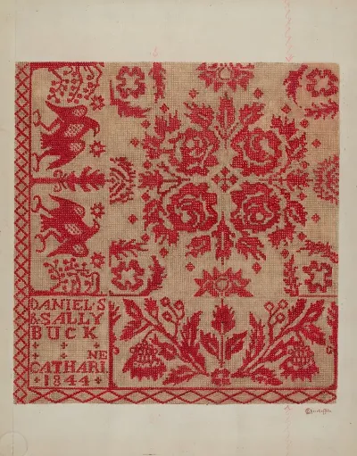 Handwoven Coverlet 2