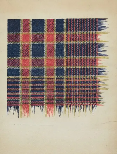 Handwoven Coverlet 4