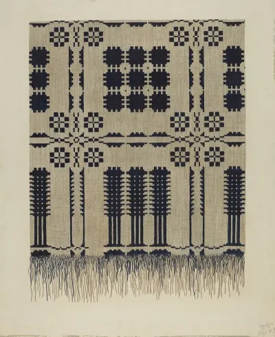 Handwoven Coverlet 5