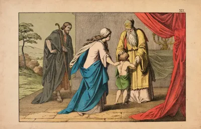 Hanna Brings Samuel To Eli