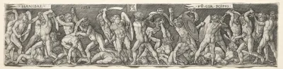 Hannibal Fighting Scipio