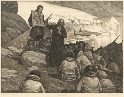 Hans Egede Pa Gronland Hans Egede In Greenland