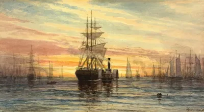 Harbor Scene 14