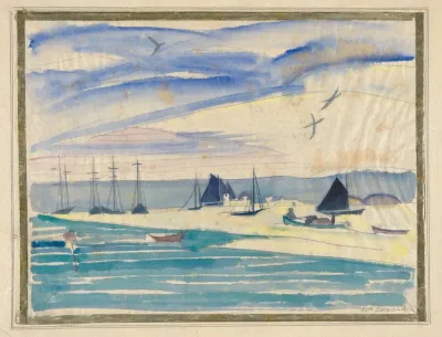 Harbor Scene 9