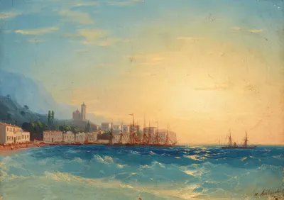 Harbor With Ships
