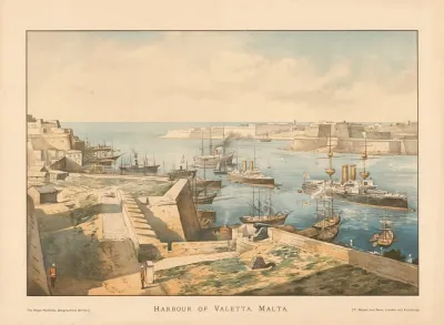 Harbour Of Valetta Malta